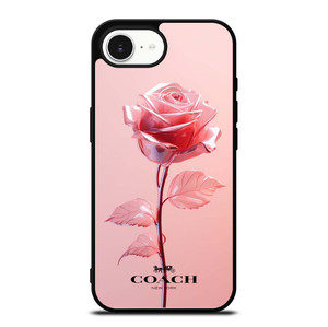 COACH NEW YORK PINK ROSE iPhone 16e Case Cover