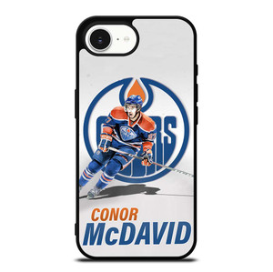 CONNOR MCDAVID EDMONTON OILERS iPhone 16e Case Cover