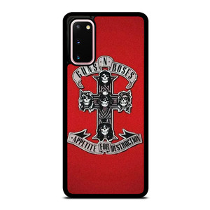 GUNS N ROSES ROCK BAND RED Samsung Galaxy S20 Case Cover GUNS N ROSES ROCK BAND RED Samsung Galaxy S20 Case Cover
