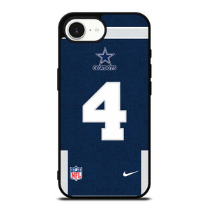 DALLAS COWBOYS DAK PRESCOTT 4 NFL NIKE iPhone 16e Case Cover