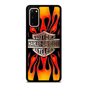HARLAY DAVIDSON MOTOR FIRE LOGO Samsung Galaxy S20 Case Cover