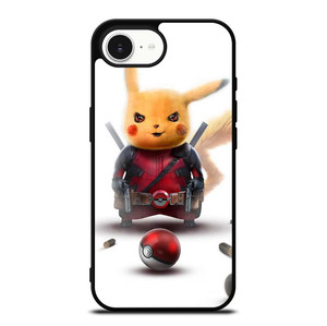 DEADPOOL PIKACHU POKEMON iPhone 16e Case Cover DEADPOOL PIKACHU POKEMON iPhone 16e Case Cover