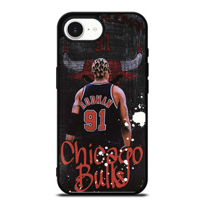 DENNIS RODMAN CHICAGO BULLS RETRO iPhone 16e Case Cover