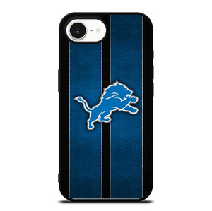 DETROIT LIONS NFL METAL STRIPE iPhone 16e Case Cover