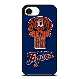 DETROIT TIGERS SKULL LOGO iPhone 16e Case Cover