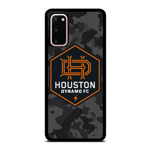 HOUSTON DYNAMO FC MLS BLACK CAMO Samsung Galaxy S20 Case Cover