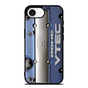 DOHC VTEC HONDA ENGINE BLUE iPhone 16e Case Cover