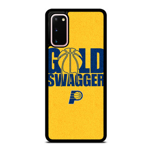 INDIANA PACERS NBA BASKETBALL GOLD SWAGGER Samsung Galaxy S20 Case Cover
