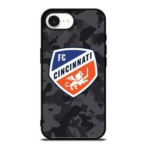 FC CINCINNATI MLS BLACK CAMO iPhone 16e Case Cover