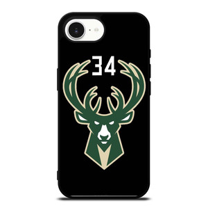 GIANNIS ANTETOKOUNMPO MILWAUKEE BUCKS LOGO iPhone 16e Case Cover
