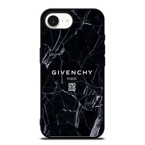 GIVENCHY PARIS MARBLE BLACK iPhone 16e Case Cover GIVENCHY PARIS MARBLE BLACK iPhone 16e Case Cover