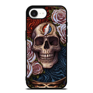 GRATEFUL DEAD SKULL AND ROSE LOGO iPhone 16e Case Cover GRATEFUL DEAD SKULL AND ROSE LOGO iPhone 16e Case Cover