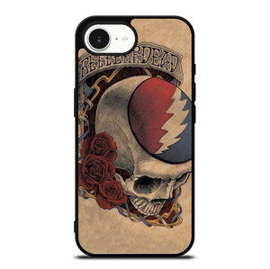 GRATEFUL DEAD SKULL LOGO ART iPhone 16e Case Cover GRATEFUL DEAD SKULL LOGO ART iPhone 16e Case Cover