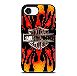 HARLAY DAVIDSON MOTOR FIRE LOGO iPhone 16e Case Cover