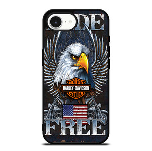 HARLEY DAVIDSON FREE RIDE EAGLE iPhone 16e Case Cover