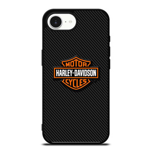 HARLEY DAVIDSON MOTORCYCLES LOGO CARBON iPhone 16e Case Cover