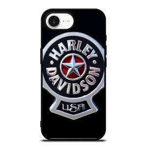 HARLEY DAVIDSON USA METAL EMBLEM iPhone 16e Case Cover