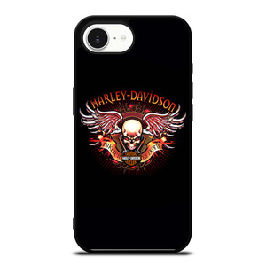 HARLEY DAVIDSON WING SKULL LOGO iPhone 16e Case Cover