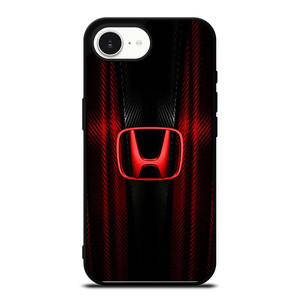 HONDA LOGO RED CARBON iPhone 16e Case Cover
