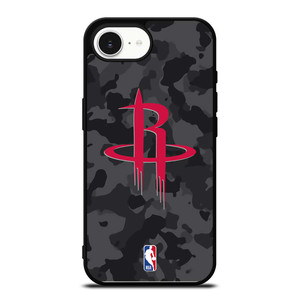 HOUSTON ROCKETS BLACK CAMO iPhone 16e Case Cover