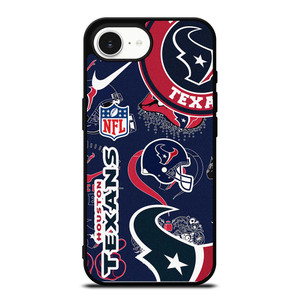 HOUSTON TEXANS NFL STICKER BOMB iPhone 16e Case Cover