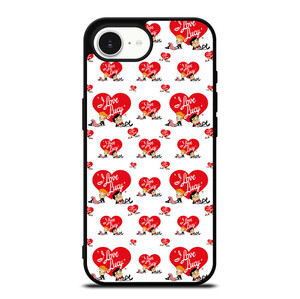 I LOVE LUCY CARTOON PATTERN iPhone 16e Case Cover