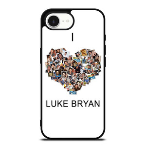 I LOVE LUKE BRYAN COLLAGE iPhone 16e Case Cover
