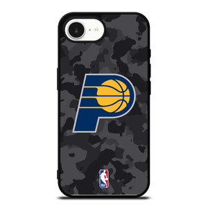 INDIANA PACERS BLACK CAMO iPhone 16e Case Cover