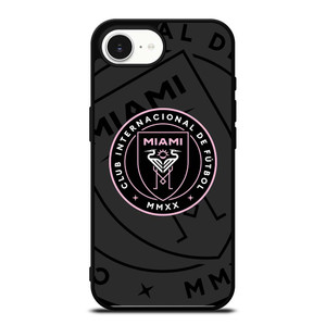 INTER MIAMI CF MLS BLACK iPhone 16e Case Cover
