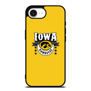 IOWA HAWKEYES LOGO UNIVERSITY BASKETBALL TEAM iPhone 16e Case Cover