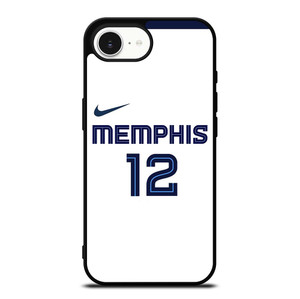 JA MORANT MEMPHIS GRIZZLIES WHITE iPhone 16e Case Cover