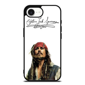 JACK SPARROW SIGNATURE PIRATES OF THE CARIBBEAN  iPhone 16e Case Cover