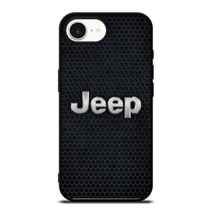 JEEP BLACK METAL LOGO iPhone 16e Case Cover