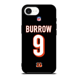 JOE BURROW CINCINNATI BENGALS KIT iPhone 16e Case Cover JOE BURROW CINCINNATI BENGALS KIT iPhone 16e Case Cover