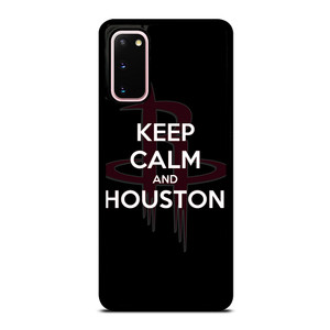 KEEP CALM AND GO HOUSTON ROCKETS Samsung Galaxy S20 Case Cover
