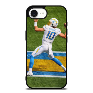 JUSTIN HERBERT 10 LOS ANGELES CHARGERS NFL FOOTBALL iPhone 16e Case Cover