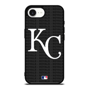 KANSAS CITY ROYALS BASEBALL BLACK iPhone 16e Case Cover