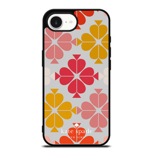 KATE SPADE JACQUARD PINK YELLOW iPhone 16e Case Cover