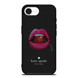 KATE SPADE NEW YORK LIPS AND CHERRY iPhone 16e Case Cover