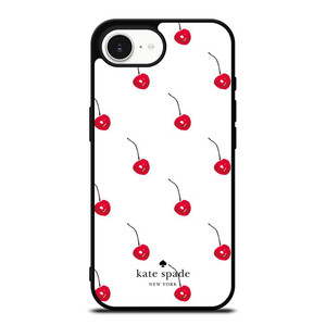 KATE SPADE NEW YORK LOGO CHERRIES iPhone 16e Case Cover