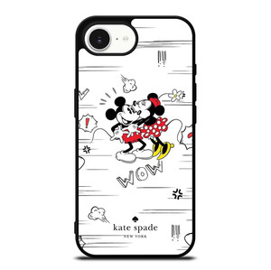 KATE SPADE NEW YORK LOGO X MICKEY MINNIE MOUSE DISNEY iPhone 16e Case Cover