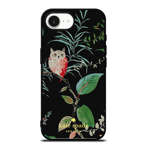 KATE SPADE OWLISH BLACK iPhone 16e Case Cover