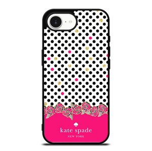 KATE SPADE PINK POLKADOTS iPhone 16e Case Cover