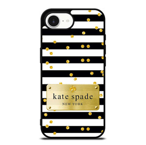 KATE SPADE POLKADOTS GOLD iPhone 16e Case Cover