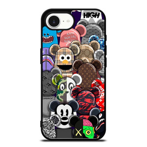 KAWS ALL CHARACTER ICON iPhone 16e Case Cover