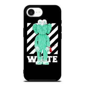 KAWS ICON OFF WHITE LOGO iPhone 16e Case Cover