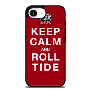 KEEP CALM ALABAMA CRIMSON ROLL TIDE iPhone 16e Case Cover