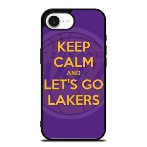 KEEP CALM AND GO LAKERS iPhone 16e Case Cover