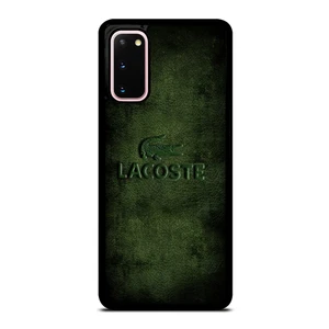 LACOSTE LEATHER Samsung Galaxy S20 Case Cover