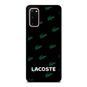 LACOSTE LOGO PATTERN Samsung Galaxy S20 Case Cover LACOSTE LOGO PATTERN Samsung Galaxy S20 Case Cover